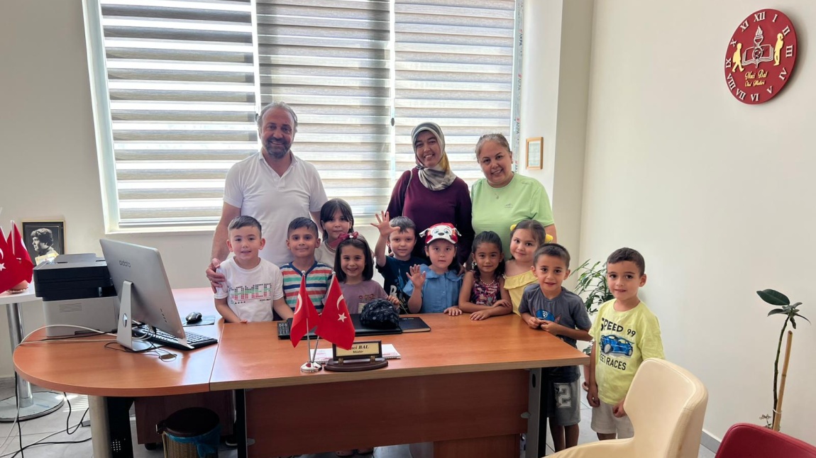 Gelecek yıl 1.sinif olacak Anaokulu miniklerimizi misafir ettik