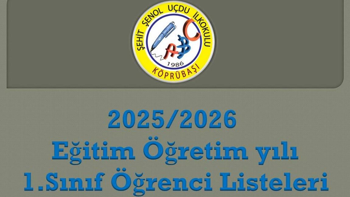 1.sınıf kura sonuçları